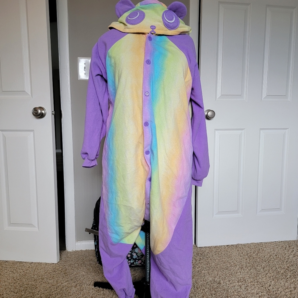 Rainbow Panda Kigurumi